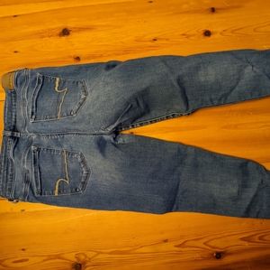 AE women's high rise jeggings size 12 short